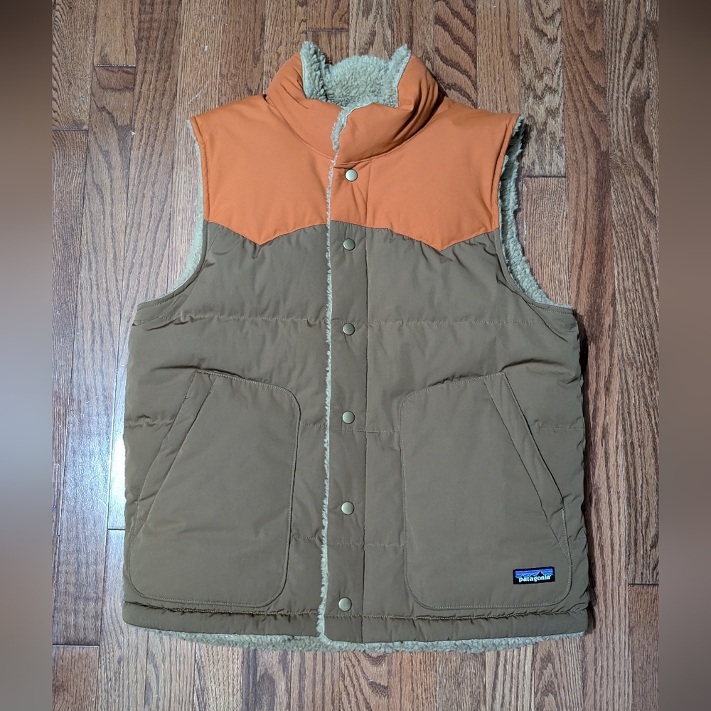 Patagonia mens Reversible Bivy Down Vest